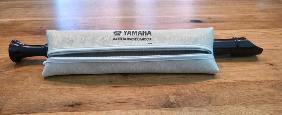 Yamaha Alto Recorder Baroque Japan Flöte in Möhrendorf