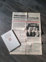 Verfassung der DDR Buch und Zeitung Sachsen-Anhalt - Kabelsketal Vorschau
