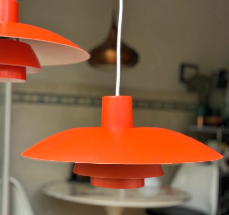 2 LOUIS POULSEN PH4/3 rar orange Design Poul Henningsen in Hamburg