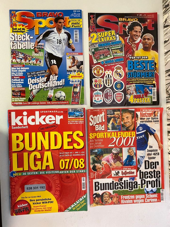 Sportmagazin Bravo & Kicker in Hettingen