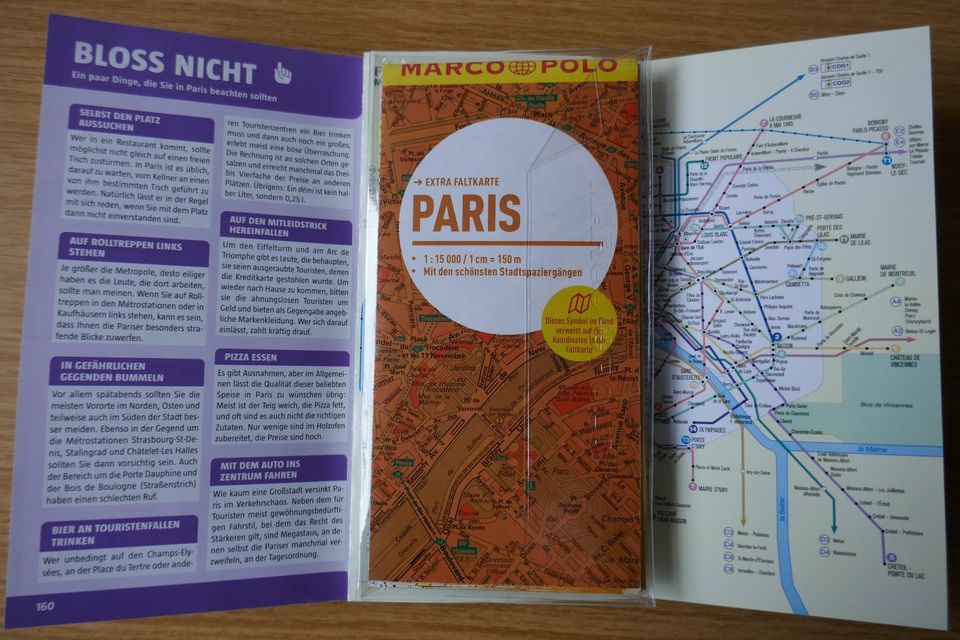 PARIS Reiseführer von Marco Polo * NEU / UNBENUTZT * in Siegen