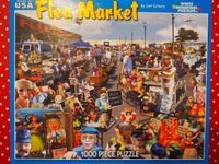 Puzzle Flea Market Flohmarkt WHITE MOUNTAIN Lori Schory 1000Teile Schleswig-Holstein - Bad Segeberg Vorschau