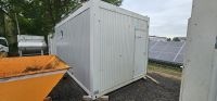 Seecontainer Schwarz-Weiß Container Toilette Dusche Umkleide WC Brandenburg - Elsterwerda Vorschau