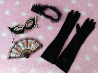 Accessoires Fasching Fächer Maske Strumpfhalter Handschuhe Niedersachsen - Bad Harzburg Vorschau