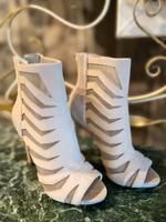 Beige Damenschuhe Gr. 35 Hessen - Weilmünster Vorschau