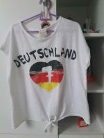 Fußball Deutschland T.-Shirt weiß ♥ Gr.  146/152 ♥ ZARA Baden-Württemberg - Trossingen Vorschau
