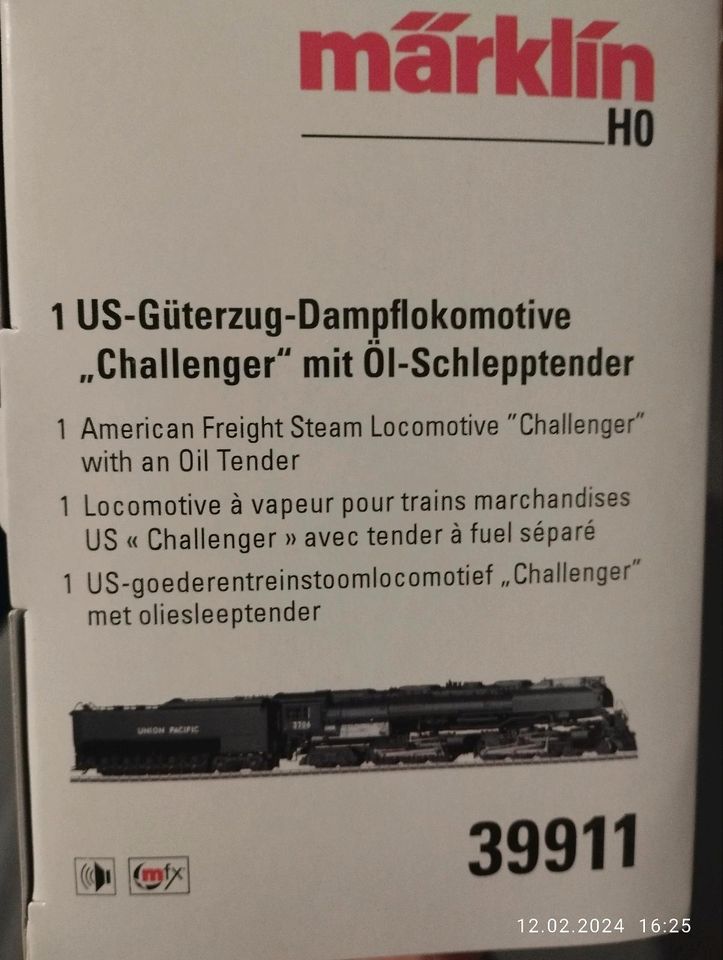 Märklin 39911 Challenger 3706 Challenger Neu!! in Kirchheim unter Teck