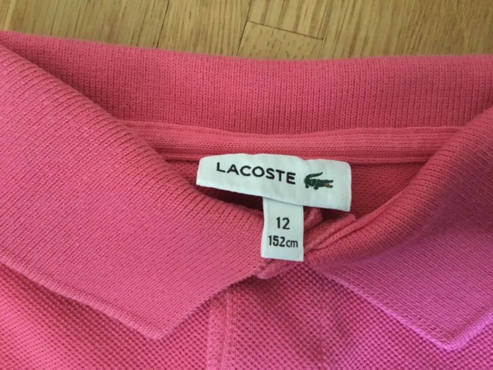 Lacoste Poloshirt Mädchen Gr 152 fällt kleiner aus in Korntal-Münchingen