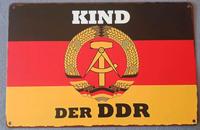 Blechschild Kind Der DDR Neu !!!!! Hessen - Dillenburg Vorschau