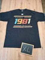 T-shirt classic 1981 original gr. XL NEU schwarz geburtstagsshirt Nordrhein-Westfalen - Hamm Vorschau