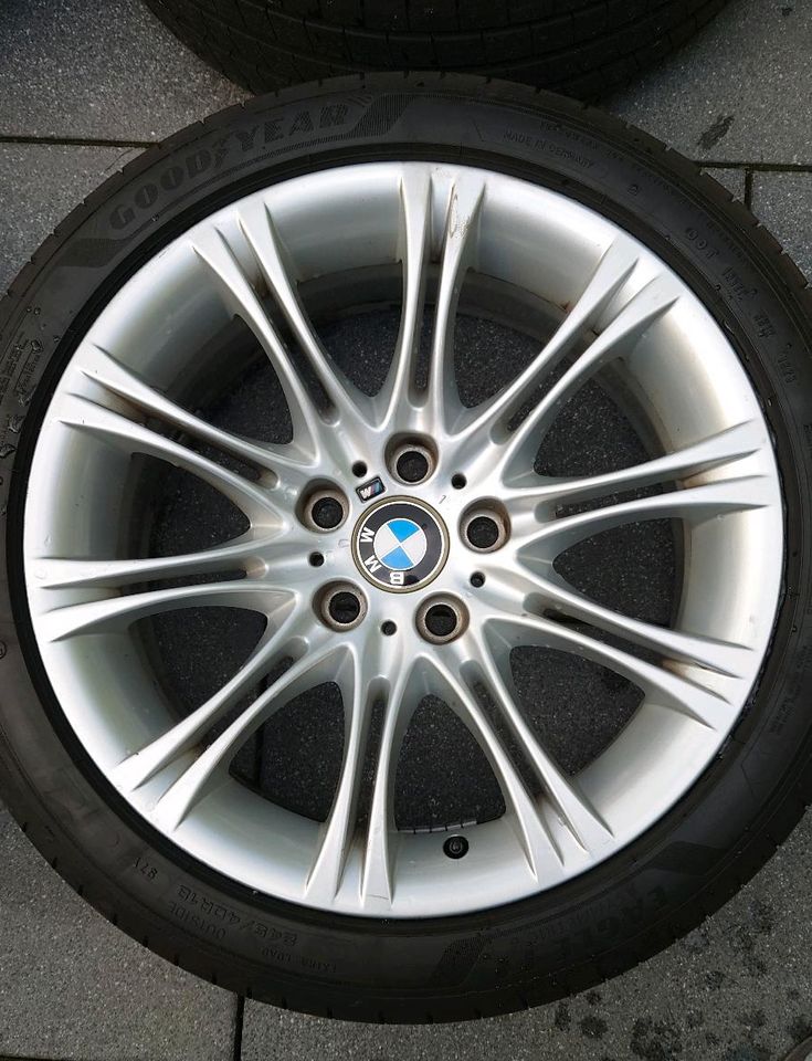 Original 18" BMW Style 135 Alufelgen+Reifen. E60/E61 in Niederkassel