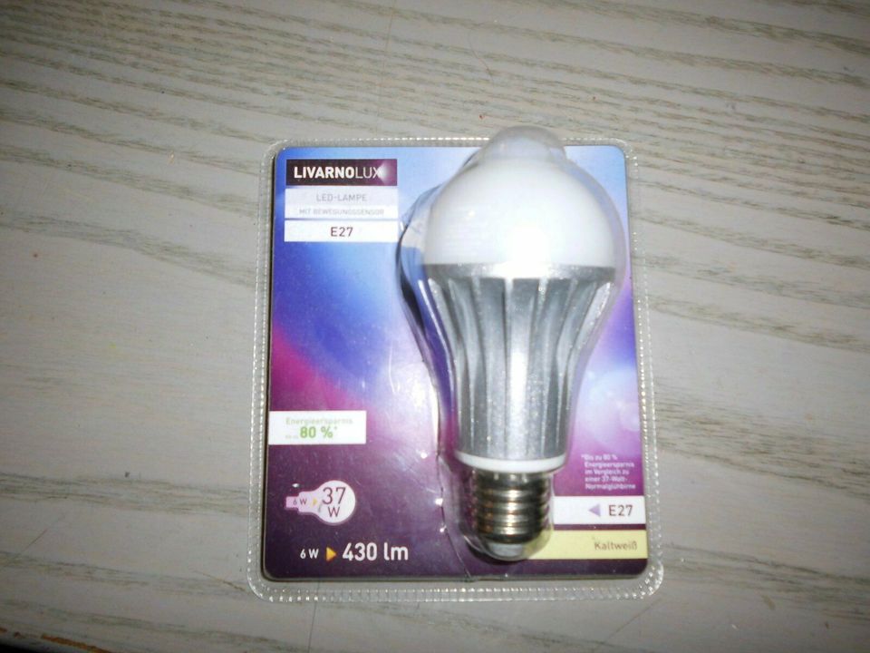 LED Lampe mit Bewegungssensor in Nordrhein-Westfalen - Schloß  Holte-Stukenbrock | Lampen gebraucht kaufen | eBay Kleinanzeigen ist jetzt  Kleinanzeigen