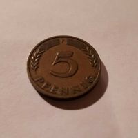 5 Pfennig F Bank Deutscher Länder 1949 Hessen - Hohenahr Vorschau