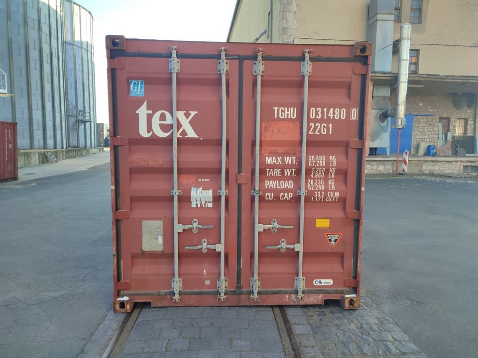 ✅ 20 Fuß / 40 Fuß Seecontainer, Lagercontainer ✅  in Würzburg in Würzburg