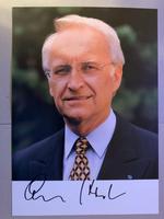 Edmund Stoiber: 4 handsign. großformatige DIN A4 Autogrammkarten München - Trudering-Riem Vorschau