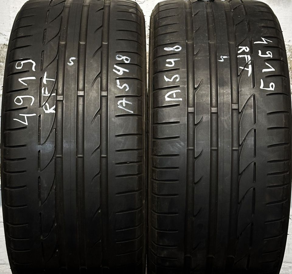 2x Sommerreifen Bridgestone Potenza Run Flat 245/40 R17 91W A548 in Kevelaer