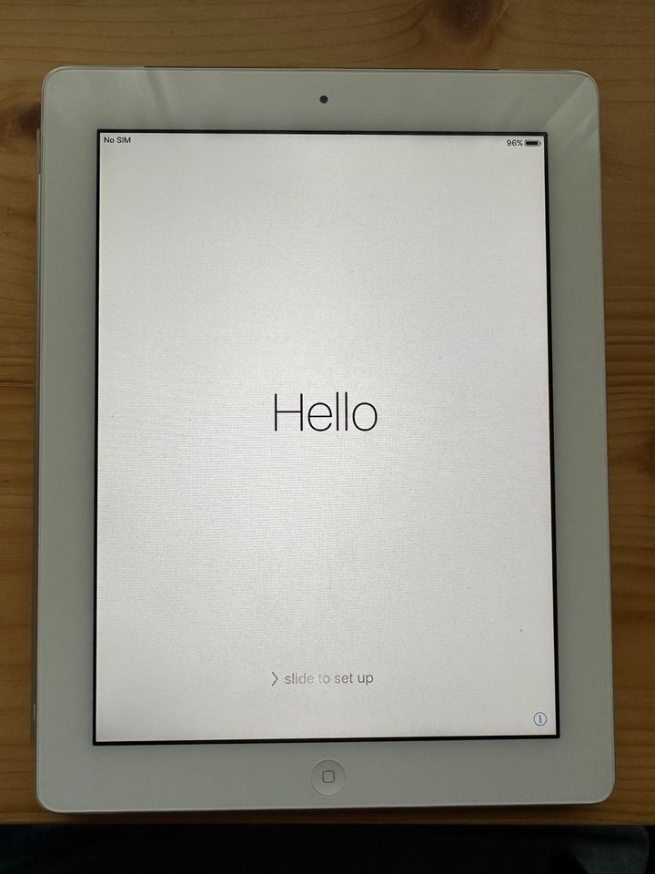 Apple iPad 2 Wi-Fi + Cellular (3G) 16GB Weiß mit OVP in Gerlingen