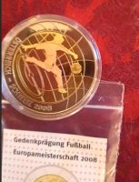Gedenkprägung Fussball Europameisterschaft 2008 mit Zertifikat Schleswig-Holstein - Norderstedt Vorschau