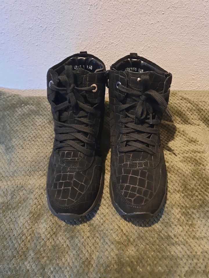 Vitaform Sneaker Hightop Schwarz Gr. 40 in Kirchheim am Ries