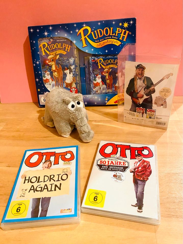 DVD BOX 50 JAHRE OTTO + OTTIFANT / RUDOLPH RENTIER  KINDER CD DVD in Essen