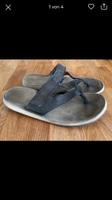 Tribord Sandale Flip Flop Stegsandale Sommerschuh Wildleder Leder Sachsen - Riesa Vorschau