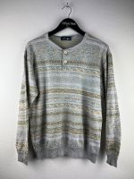 Vintage Half-Zip Sweater - Retro Oberteil - Oldschool - Gr. L-XL Niedersachsen - Neuenhaus Vorschau