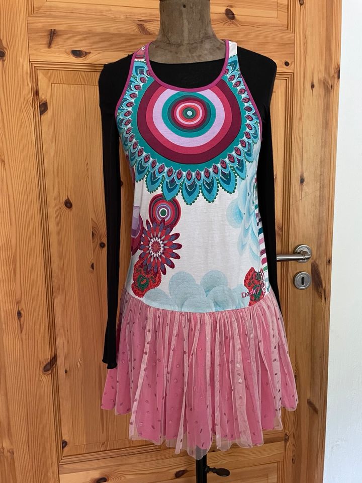 Desigual Kleid Tunika XS 13 14 Jahre Tüll Kleidchen in Köln