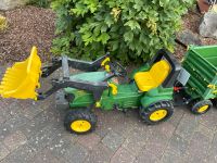 John Deere Rolly Toys Traktor 7930 Luftbereifung Anhänger Trailer Rheinland-Pfalz - Gau-Odernheim Vorschau