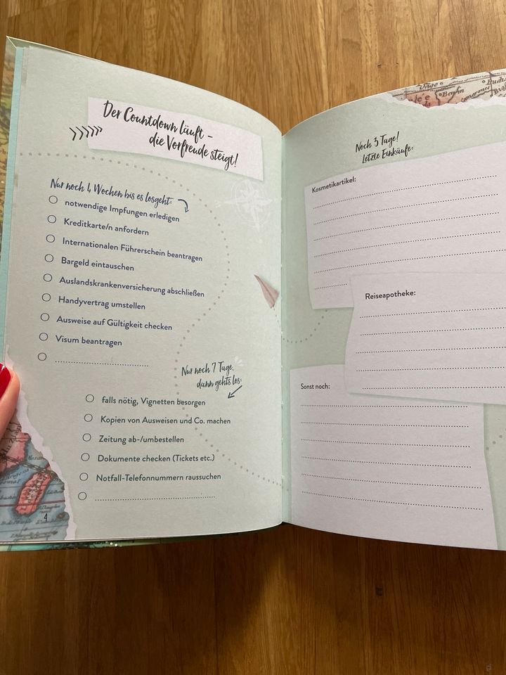 Reisetagebuch Notizbuch ++ NEU ++ in Düsseldorf