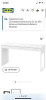 Schreibtisch/Schminktisch mit Glasplatte Ikea Hessen - Kassel Vorschau