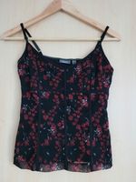 MEXX Bluse / Top m.Spaghettiträgern XS/34, schwarz/rot Nordrhein-Westfalen - Monheim am Rhein Vorschau