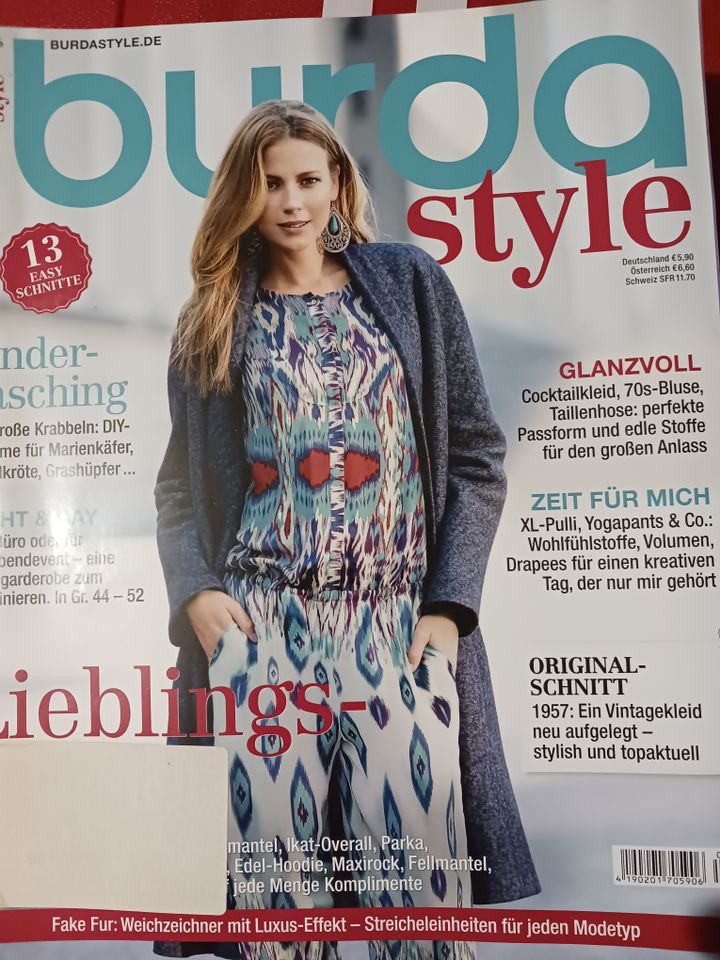 Burda style Magazine 2016 mit allen Schnittmustern (ungenutzt) in Graben-Neudorf