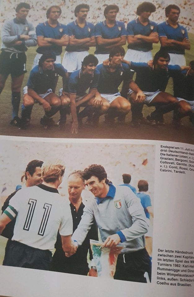 Fußball WM 82 Buch von Karl Heinz Rummenigge in Walldorf