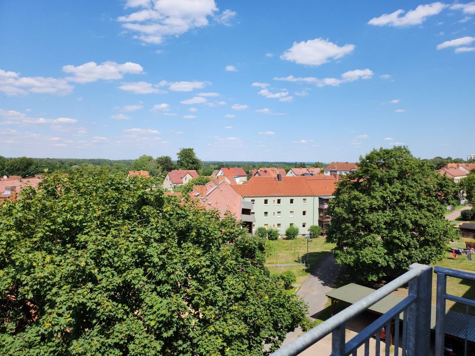 BESICHTIGUNG 24.05.2024  14:30 UHR !! - Frisch renovierte 2-Zimmer-Wohnung in top-saniertem Altbau mit großem Balkon! in Eberswalde