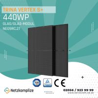 ☀️ Solarmodul Trina Vertex S+ NEG9RC.27 440Wp Bifazial Glas/Glas - Lieferung möglich Nordrhein-Westfalen - Heiligenhaus Vorschau