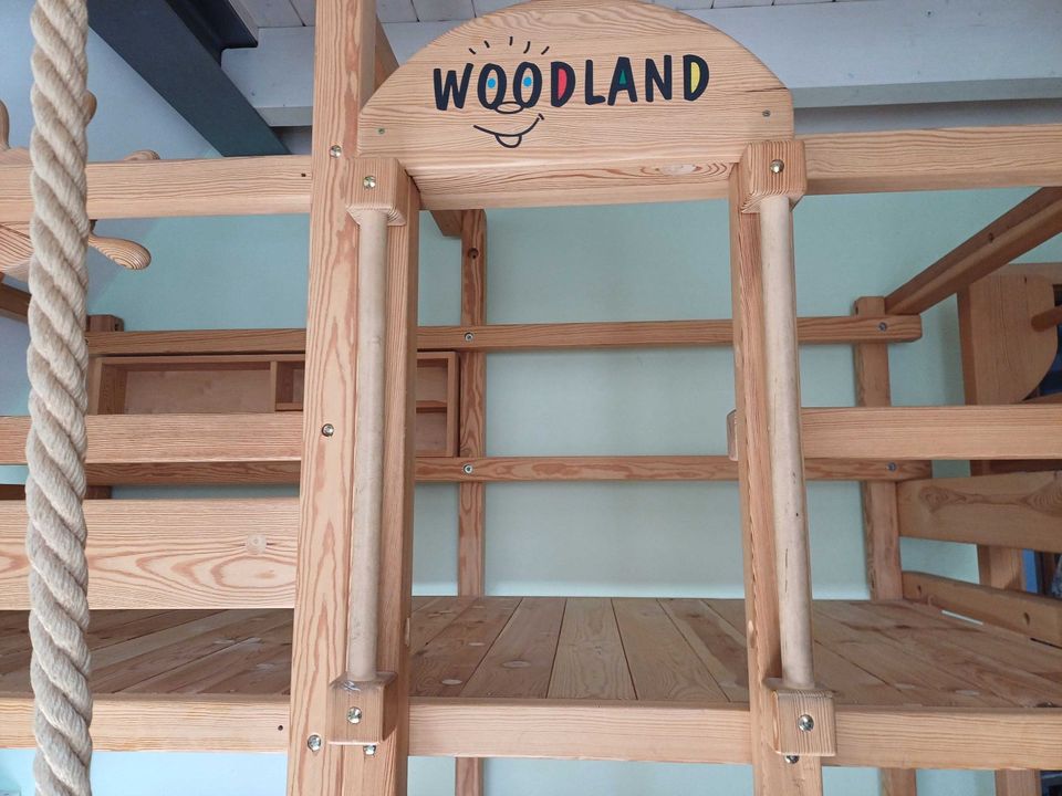 Woodland Etagenbett/Spielbett “Monterey” 501 aus Massivholz in Mannheim