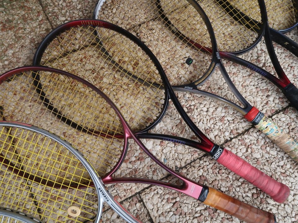 7 Tennisschläger Pro Kennex Prince Kuebler - SET 2 in Eisingen