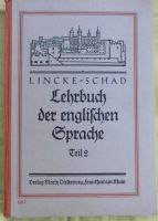 Lehrbuch der Englischen Sprache aus der Vorkriegszeit 1935 Mecklenburg-Vorpommern - Rödlin Vorschau