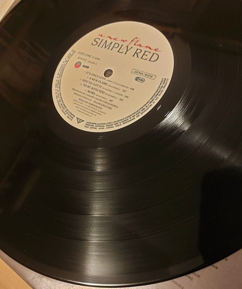 Simply Red Schallplatte LP vinyl in Hofkirchen