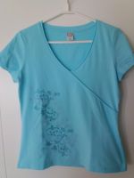 Cecilia Classics T-Shirt Gr. S mint Blusenshirt Glitzer Shirt Nordrhein-Westfalen - Bad Laasphe Vorschau