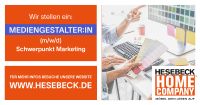 Mitarbeiter/in Marketing (m/w/d) Schleswig-Holstein - Henstedt-Ulzburg Vorschau