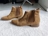 Zara 38 Chelsea Boots Wildleder Leder Stiefelette Ankleboots Bayern - Rednitzhembach Vorschau