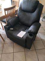 Schwarzer Sessel mit Massage Nordrhein-Westfalen - Schloß Holte-Stukenbrock Vorschau