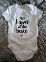 Geburtstagsgeschenk, Babybody, personalisiert Papa ist der beste Rheinland-Pfalz - Oberdreis Vorschau