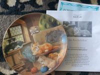 4 Bradex Sammelteller Katze, "Die schönsten Ruheplätze", Goldrand Rheinland-Pfalz - Mudersbach Vorschau