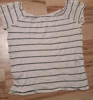 T-Shirt Top EDC by Esprit XL 42 Damen weiss schwarz gestreift Hessen - Bad Schwalbach Vorschau