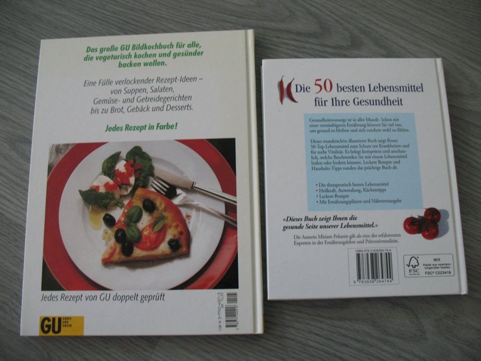 Vegetarisch Kochen Lebensmittel Gesundheit Rezepte Küche Kochbuch in Bochum
