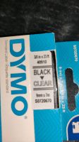 DYMO Band 40910 schwarz auf klar 9 mm x 7 m NEU Hessen - Brachttal Vorschau