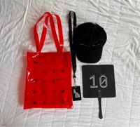 Beyonce vip package merch Tasche bag rot Kappe Fächer Frankfurt am Main - Nordend Vorschau