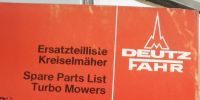 Ersatzteile  Deutz Fahr KM 25 KM 22  KM 20   Kreiselmähwerk Bayern - Bad Birnbach Vorschau